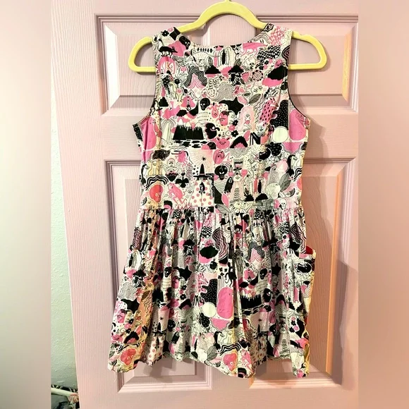 Rare Print EUC Nooworks Big Pocket Dress - Howell - Picture 2 of 5